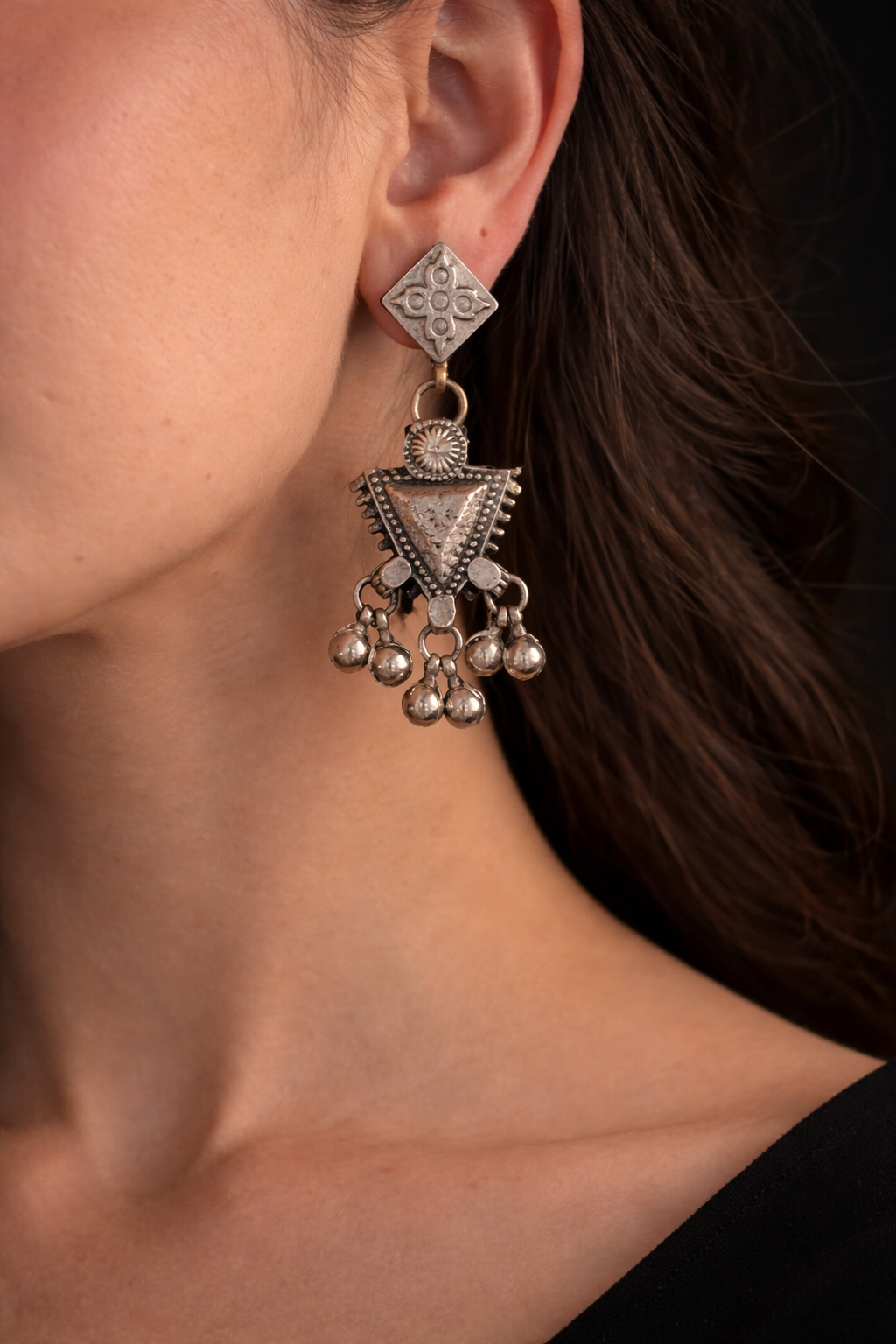 Nomad Bell Drop Earrings